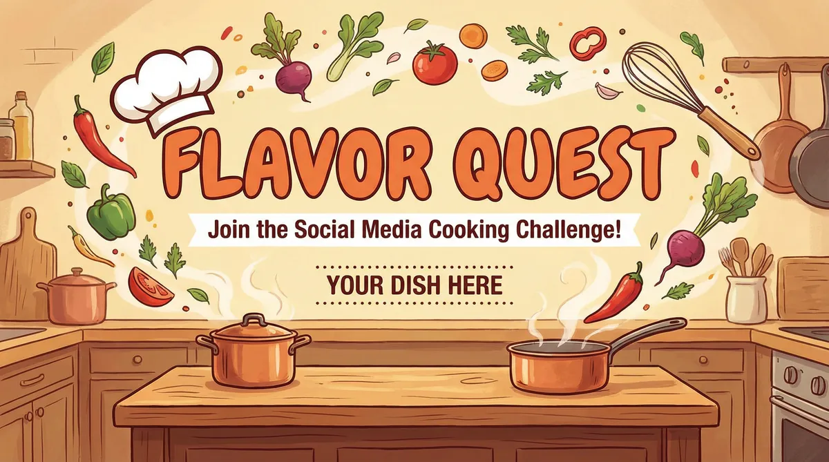 厨神争霸美食挑战海报 - 抖阴